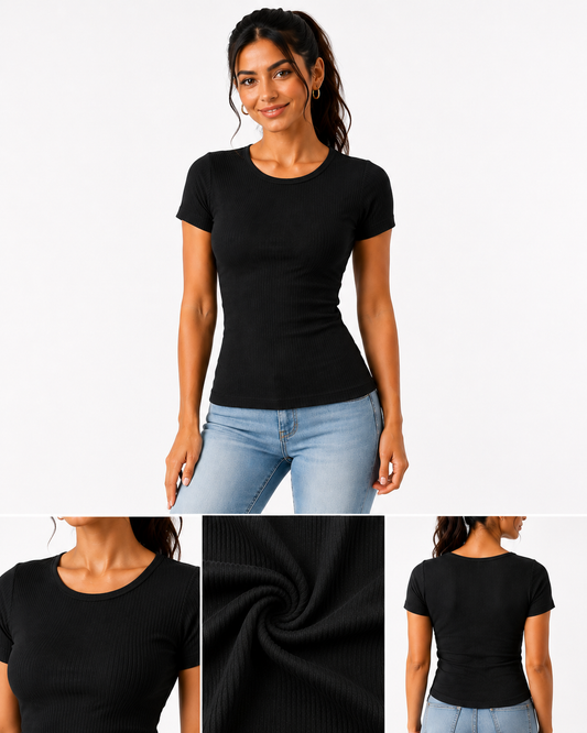 Cotton basic top